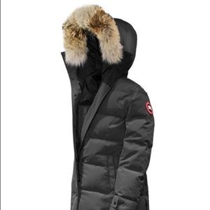 Canada Goose Shelburne Parka in Graphite!